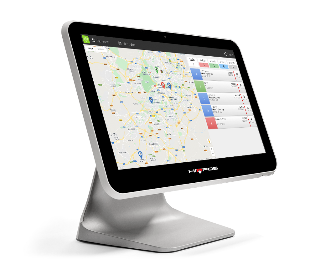 JFC shop & banking equipment HioPOS tablette de commande service à emporter et livraison