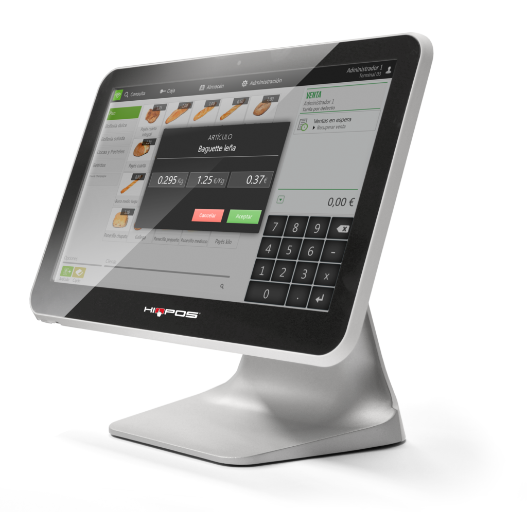 JFC shop & banking equipment HioPOS gestion ventes boulangers commerces bouchers