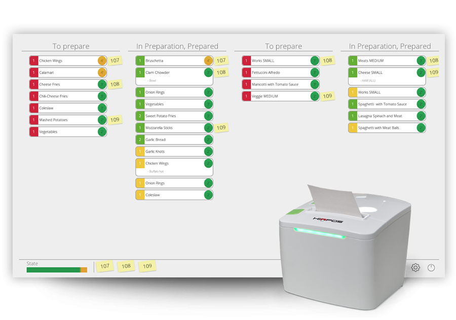 JFC shop & banking equipment HioPOS gestion commandes restaurants