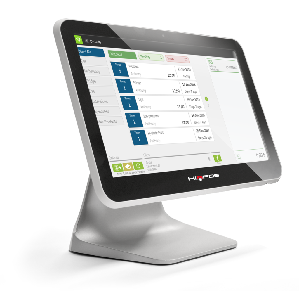 JFC shop & banking equipment HioPOS gestion ventes